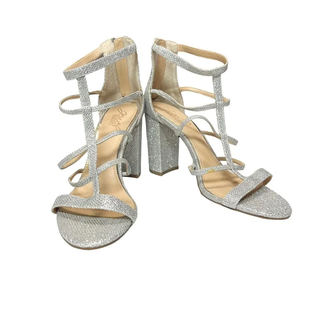 New Jewel Badgley Mischka Devorah‎ Evening Sandals